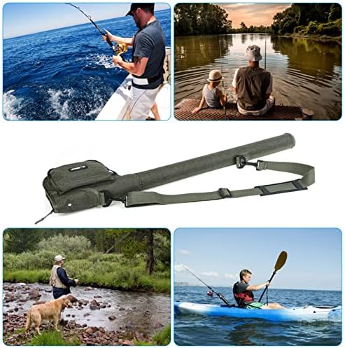 Compact Rod Case Holds 70cm 27" Pack Rods, Travel Ready - Image 6