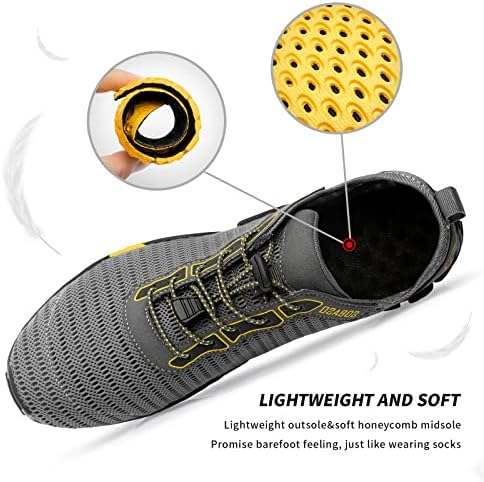 SOBASO Water Shoes Women Men Quick Drying Swim Beach Aqua Shoes for Water Sport Diving Hiking Sailing Travel - Image 4