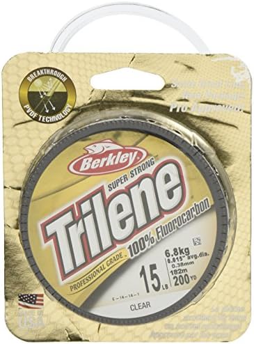 BerkleyTrilene 100% Fluorocarbon Ice Clear 0.010in | 0.25mm by Berkley