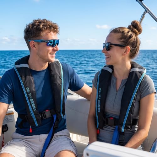 Manual Inflatable Life Jacket,Preserver PFD for Adults,Life Vest for Adults,Supports Weight up to 330 pounds - Image 4