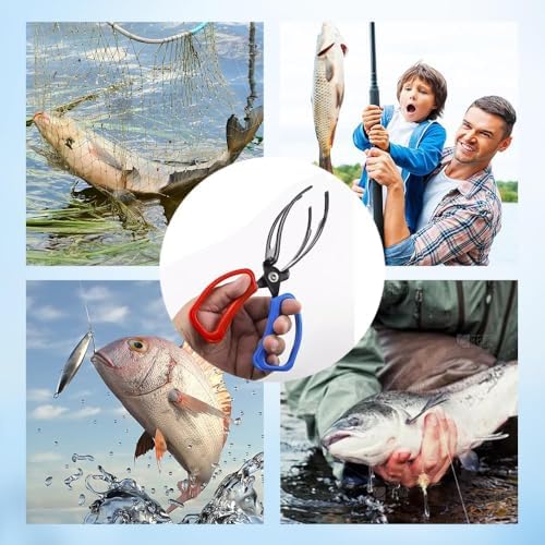 3 Claw Fish Gripper, 2026 New Multifunctional Metal Fishing Pliers Gripper, Non-Slip Fish Grabber Tool, Lightweight Fishing Accessories for Catch and Release - Image 7