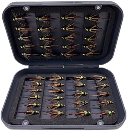 24Pcs Fly Fishing Flies Trout Lures Fishing Tackle Fly Fishing Flies with Boxed Trout Bass Artificial Fish Bait - Image 2
