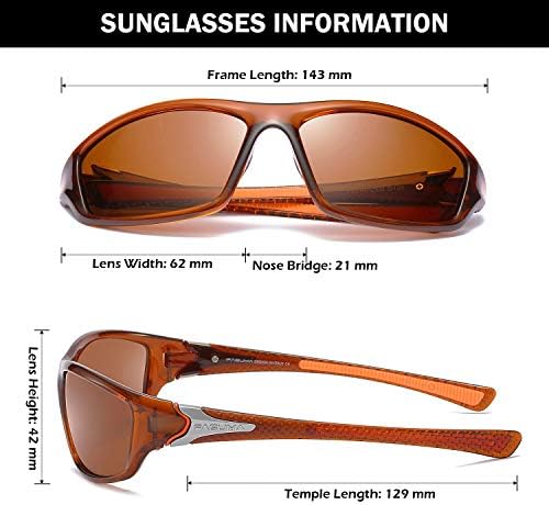 FAGUMA Sports Polarized Sunglasses For Men UV400 Protection - Image 4