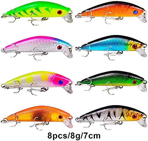Bass Fishing Lures Kit Set Topwater Hard Baits Minnow Crankbait Pencil VIB Swimbait for Bass Pike Fit Saltwater and Freshwater - Image 5