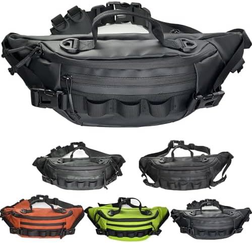 Fishing Fanny Pack for Men -Fishing Fanny Pack-Lightweight and Fishing Sling Pack by Chardime