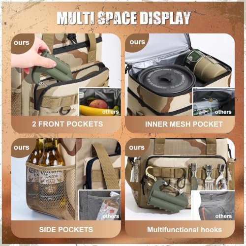 Backpack Cooler Insulated Leakproof, Soft Cooler Backpack for Beach - Image 4