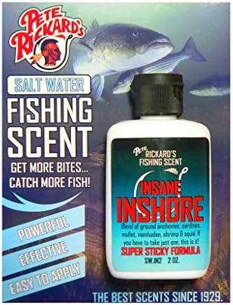 Pete Rickard's Saltwater Insane Inshore Fishing Scent Attractant Menhaden, Mullet, Sardine, Anchovies by Pete+Rickard