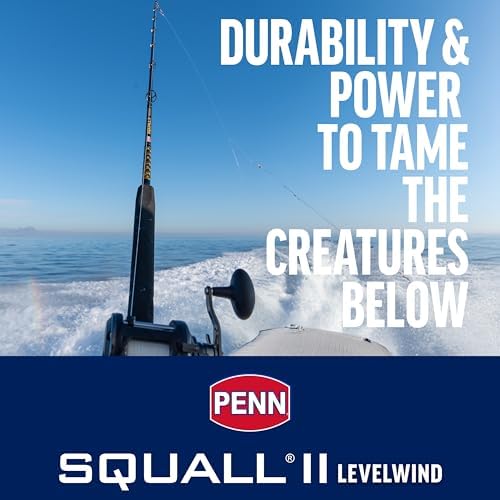 Penn Squall II Level Wind Conventional Fishing Reel - Image 2