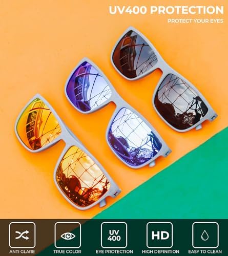 KALIYADI Polarized Sunglasses for Men, Lightweight Sun Glasses with UV Protection for Driving Fishing Golf - Image 5