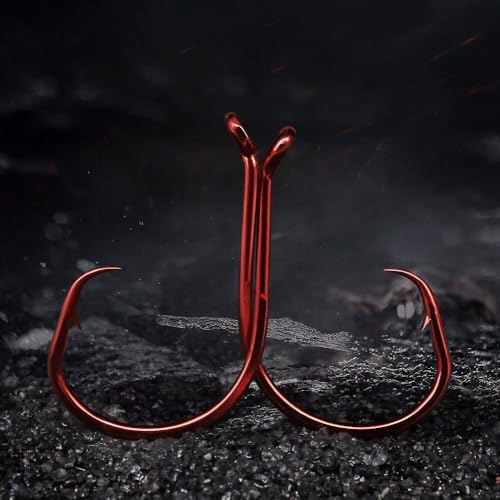 XFISHMAN Circle Hooks - Octopus Hooks Saltwater - 50 Pack #1 12/0 - Image 4