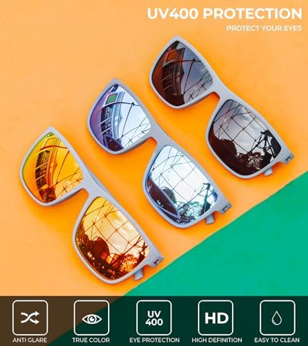 KALIYADI Polarized Sunglasses for Men, Lightweight Sun Glasses with UV Protection for Driving Fishing Golf - Image 5