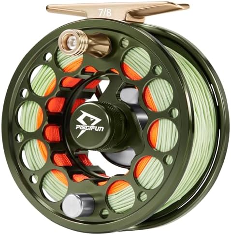 Piscifun Sword Fly Fishing Reel, CNC-Machined Aluminum Alloy Fly Reel by Piscifun