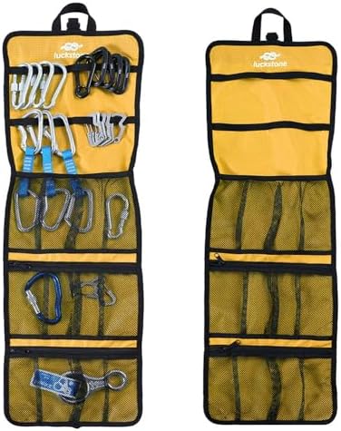 Lixada Climbing Quickdraw Hanging Storage Bag Climbing Gear Organizer Bag Small Tools Organizer Pouch by WelconetoLixada