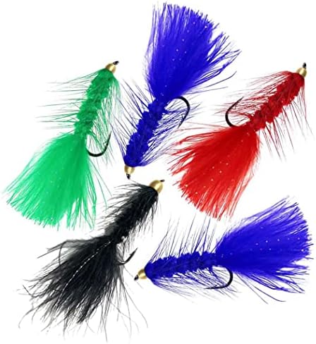 10Pcs Wooly Bugger Fly Fishing Flies for Trout, Bass and Salmon-Streamer Assortment Wet Flies - Image 5