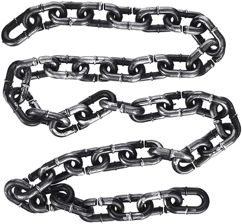 Fun World Mens 74" Chain Links, Multicolor, Standard US - Image 3