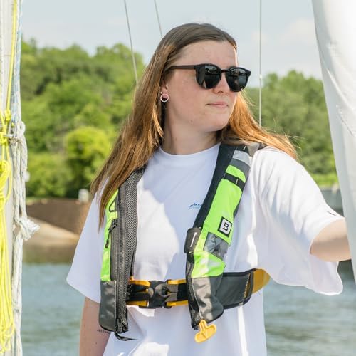BLUESTORM Arcus 40 Automatic Inflatable PFD Life Jacket for Adults w/Manual Ripcord | US Coast Guard (USCG) Approved Life Vest - Image 4