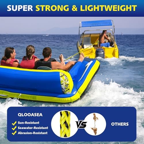 60FT 3-6K Boat Tow Rope for Tubing - Image 3
