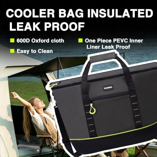Backpack Cooler Insulated Leakproof, Soft Cooler Backpack for Beach - Image 2