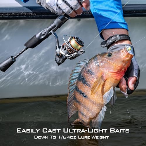 KastKing Kestrel Spinning & Casting Fishing Rods, Ultralight Finesse Rods - Image 2