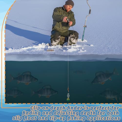 Copkim 4 Pcs Clip-on Fishing Depth Finder - Image 6