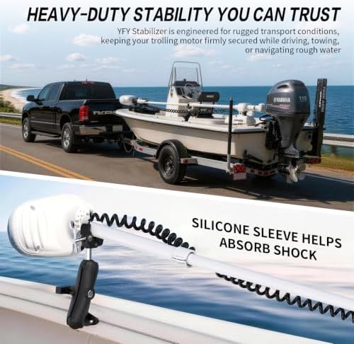 YFY Heavy-Duty Trolling Motor Stabilizer for Crestliner SureMount - Image 4
