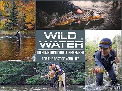 Wild Water Fly Fishing AX Series Fly Rod | IM8 Graphite Blank | 3/4/5/6/7/8/9/10/12 wt Rods | 5’6”/7/8/9/10/11 ft | Lightweight Pole Medium Fast Action - Image 4
