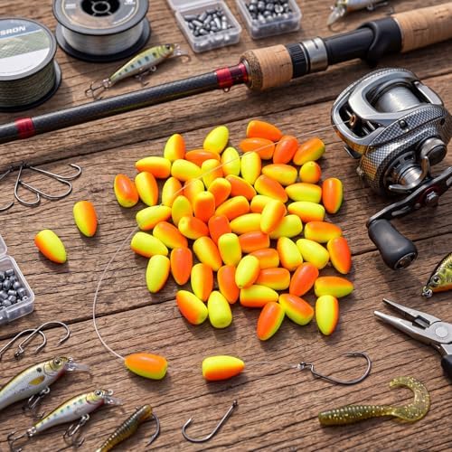 Skylety 60 Pcs Pompano rig Float Foam - Image 4