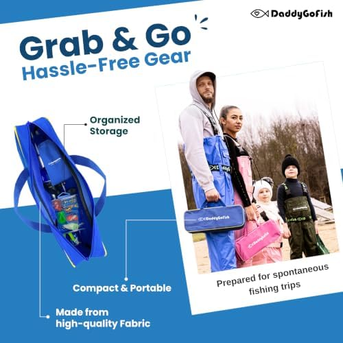 Kids Fishing Pole for Boys, Girls & Youth Age, Toddler Fishing Pole Set Kit - Image 5