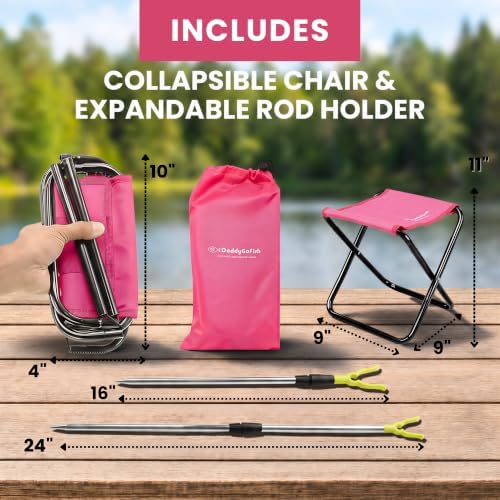 Kids Fishing Pole for Boys, Girls & Youth Age, Toddler Fishing Pole Set Kit - Image 4