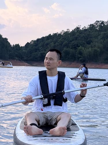 Adult Automatic Inflatable PFD Jacket, Adjustable and Lightweight Water Sports Vest for Kayak SUP Paddleboarding Boating Sailing Fishing (Buoyancy is Greater Than 150 N) - Image 6
