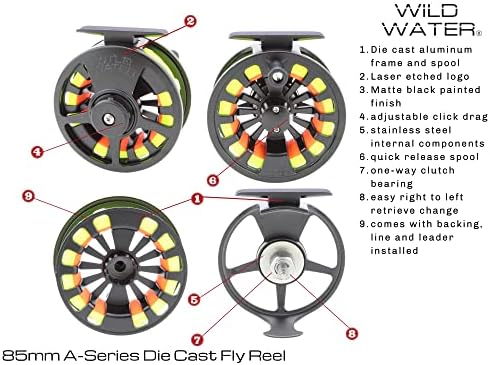 Wild Water Fly Fishing 5wt 9ft 7-piece Standard Fly Fishing Kit - Image 5