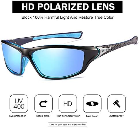 FAGUMA Sports Polarized Sunglasses For Men UV400 Protection - Image 3