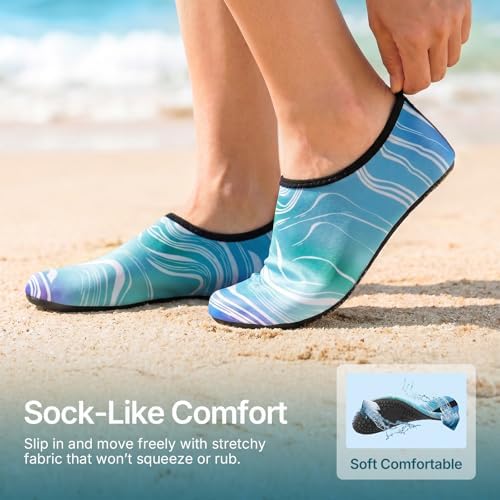 Water Shoes for Women Men Quick-Dry Aqua Socks Swim Beach Outfits Barefoot - Image 4