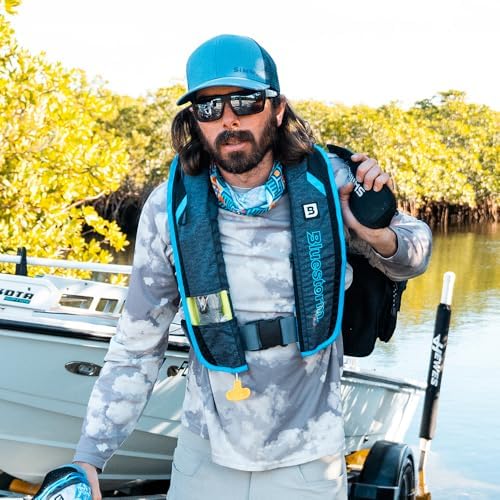 BLUESTORM Stratus 35 Inflatable Life Jacket PFD for Adults | US Coast Guard (USCG) Approved Automatic Self Inflating Life Vest Preserver with Manual Ripcord - Image 5