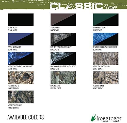 FROGG TOGGS Men's Classic All-Sport 3-Layer Waterproof Breathable Rain Suit - Image 7