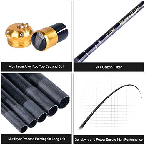 Goture Telescopic Tenkara Fishing RodPortable Hand Fishing Poles 12-24Ft - Image 4