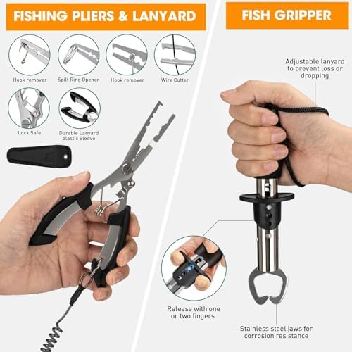 THKFISH Fishing Backpack with Tackle Boxes,Fishing Sling Bag with Gear - Image 6