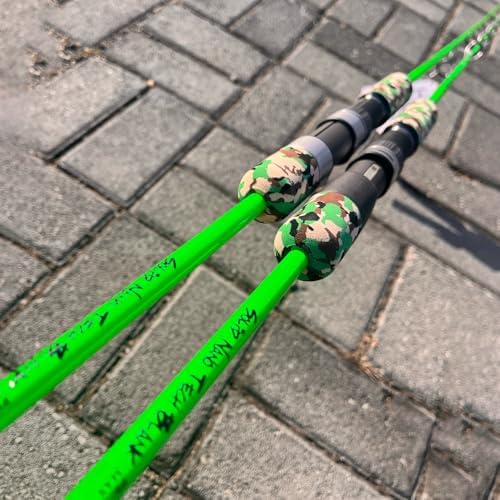 GOOFISH® Solid Nano Blank Series- Vertical Deep Sea Speed Fast or Slow Pitch Jigging Rod 5'5"(168cm) Size PE 3-6 Max Jig 500g Saltwater Boat Trolling Jig Rod with Fuji Guide - Image 3