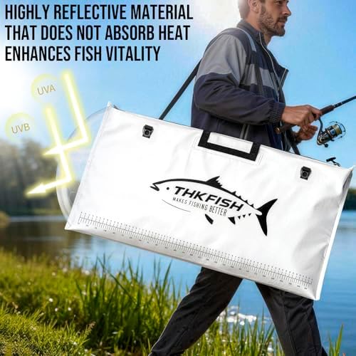 THKFISH Fish Tournament Weigh in Bag for Bass Fishing with Leakproof Zipper - Image 5
