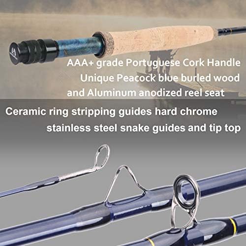 M MAXIMUMCATCH Maxcatch Performance Nymph Fly Fishing Rod in 2/3/4wt: 10ft/11ft, IM10 Carbon, AAA Cork Handle, Rod Tube and Combo Set Available - Image 3