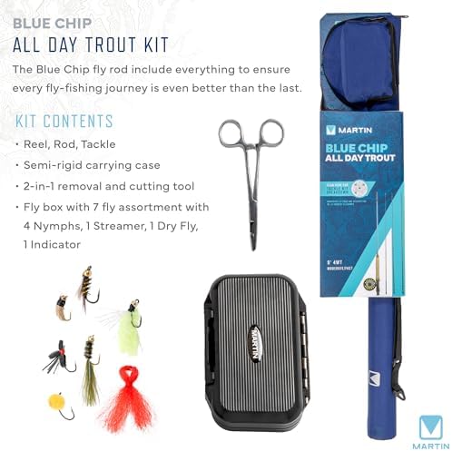 Martin Fly Reel and Fishing Rod Combo Kit - Image 6