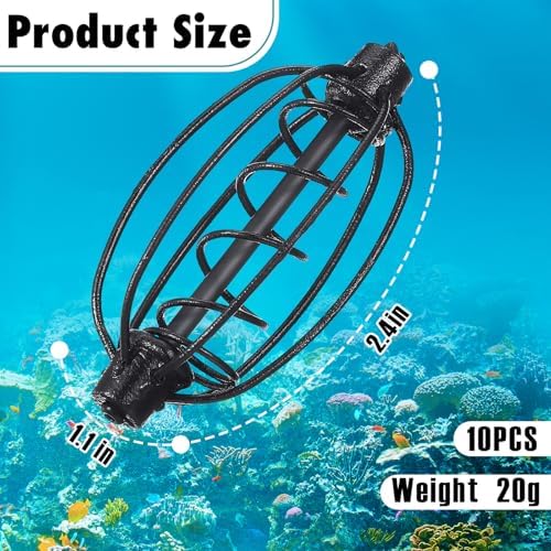 SiliFine 10 Pcs Method Feeders Carp Fishing - Image 2