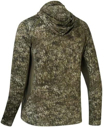 BASSDASH Men's UPF 50+ Camo Long Sleeve Hunting Fishing Hoodie Shirt - Image 4