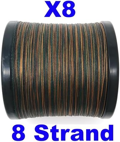 Reaction Tackle Braided Fishing Line - Pro Grade Power Performance for Saltwater or Freshwater Fish - Colored Fishing Line Braid for Extra Visibility - Image 4