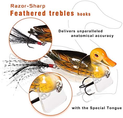 TRUSCEND Easy Catch Crankbait with BKK Hooks, Shallow or Deep Diving Crank Bait Fishing Lures for Bass Pike Walleye, Unipue Wobble Design for More Bites, Vibe Lipless Crankbaits Freshwater Saltwater - Image 4