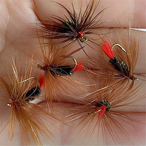 OutdoorFishing Fly Fishing Flies Kit Fly Assortment Trout Bass Fishing with Fly Box, 33/48/72/100/114/148pcs with Dry/Wet Flies, Nymphs, Streamers, Popper - Image 6
