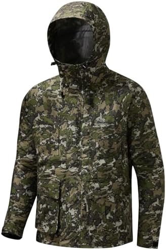 BASSDASH Walker-LW Breathable Waterproof Fishing Hunting Wading Jackets with Silent Outer Fabric for Men Women - Image 3