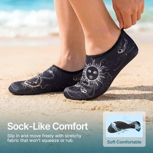 Water Shoes for Women Men Quick-Dry Aqua Socks Swim Beach Outfits Barefoot - Image 4
