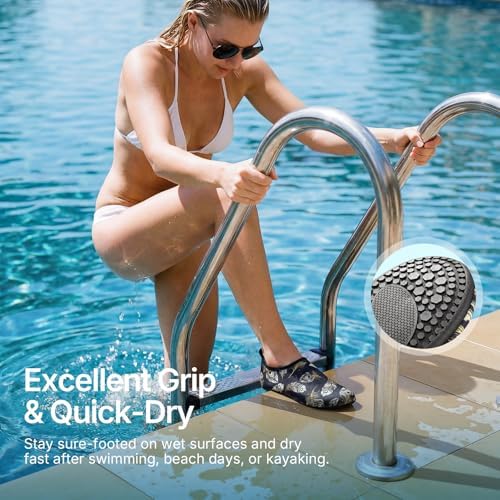 Water Shoes for Women Men Quick-Dry Aqua Socks Swim Beach Outfits Barefoot - Image 5
