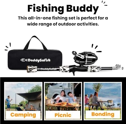 Kids Fishing Pole for Boys, Girls & Youth Age, Toddler Fishing Pole Set Kit - Image 6